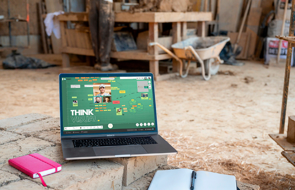 화상회의를 위한 프레젠테이션·아이디어 제안 도구