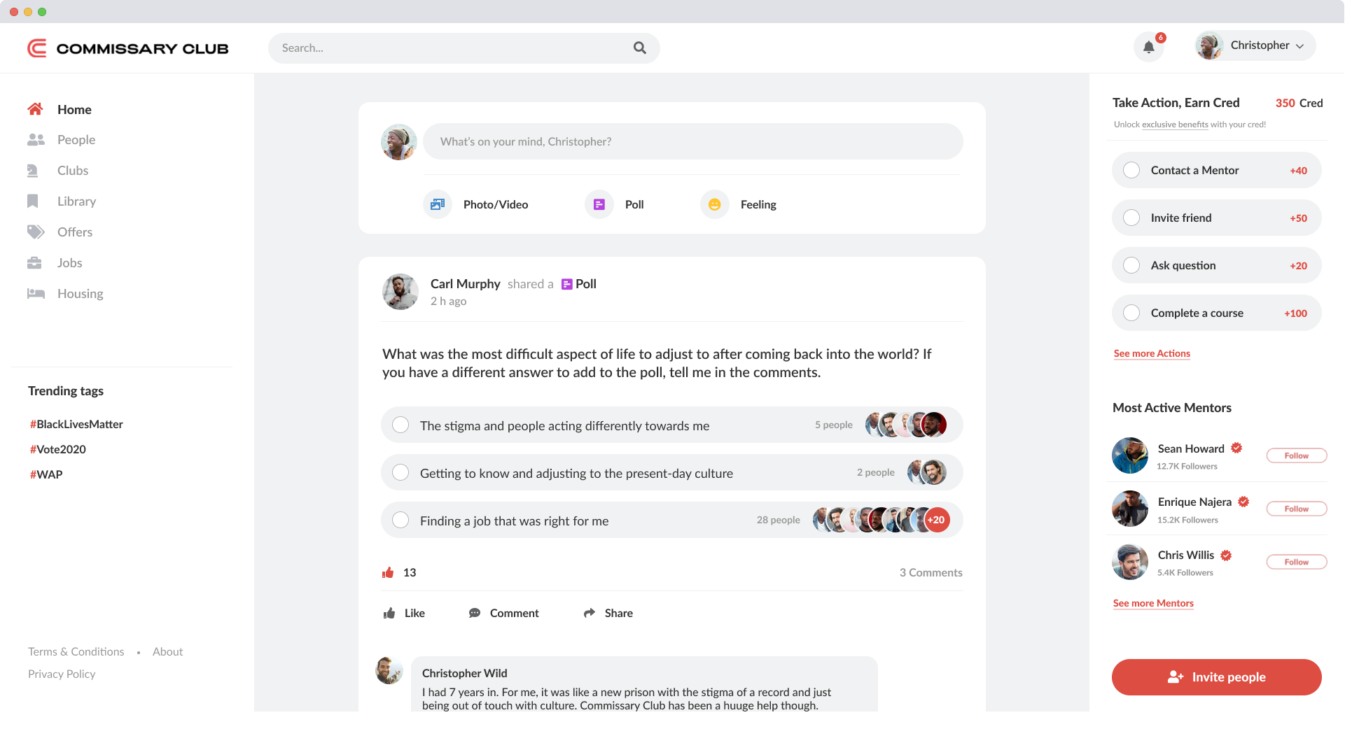 전과자를 위한 커뮤니티 플랫폼