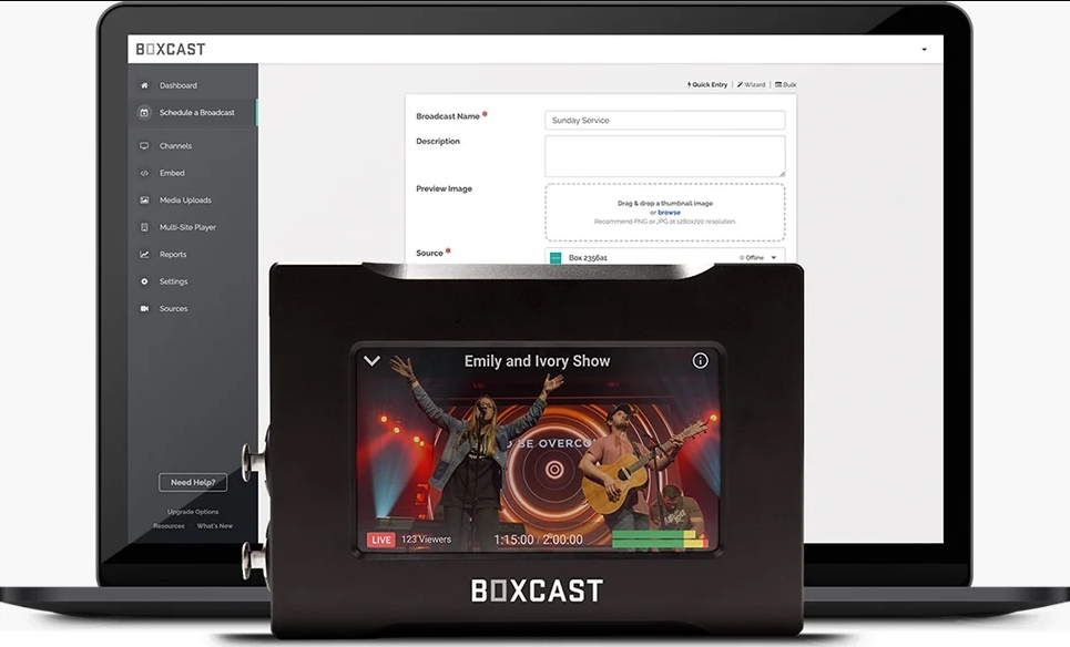 전문가 도움 없이 라이브 스트리밍을…박스캐스트
