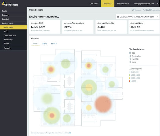 기업 사무실도 이젠…공기 품질 모니터링 플랫폼