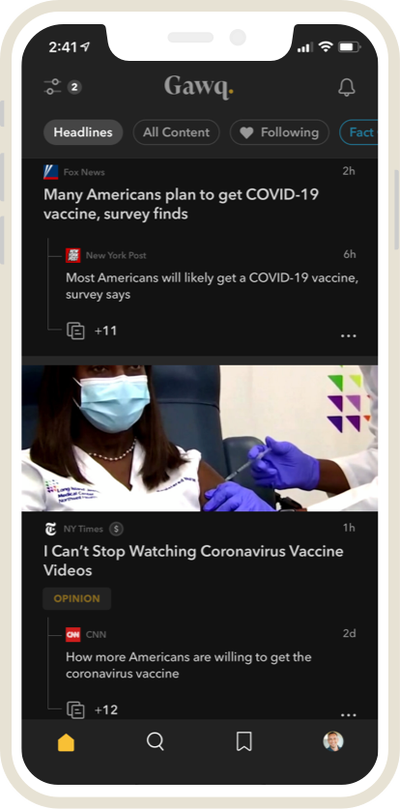 가짜뉴스 등 에코체임버효과 해결하려는 뉴스앱