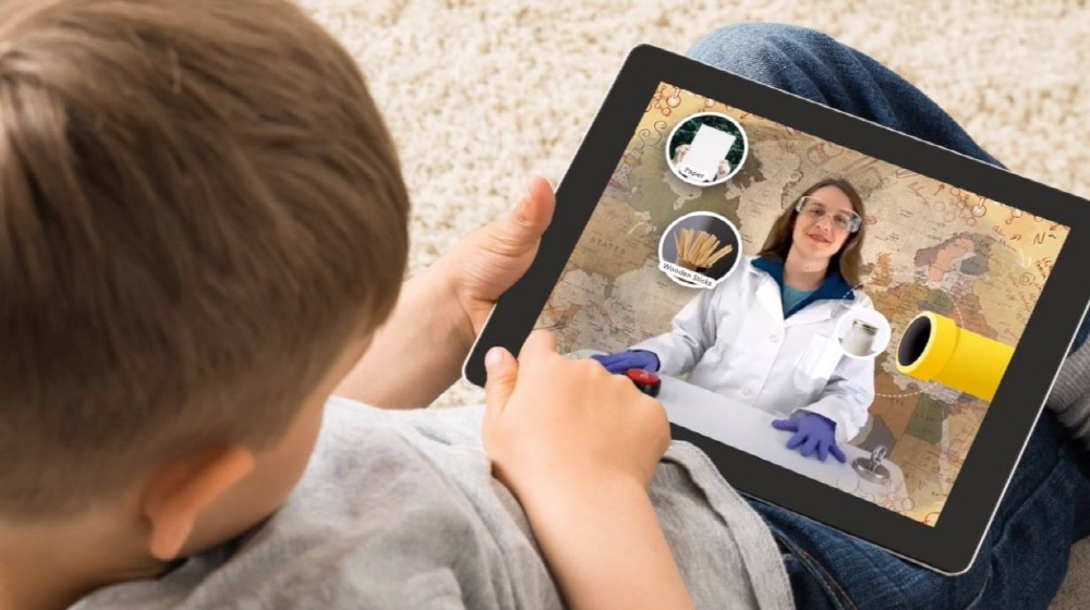 아이를 위한 대화형 교육 영상을…탭피티