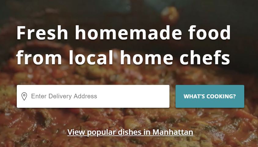 쉐프가 만든 집밥 배달해주는 플랫폼