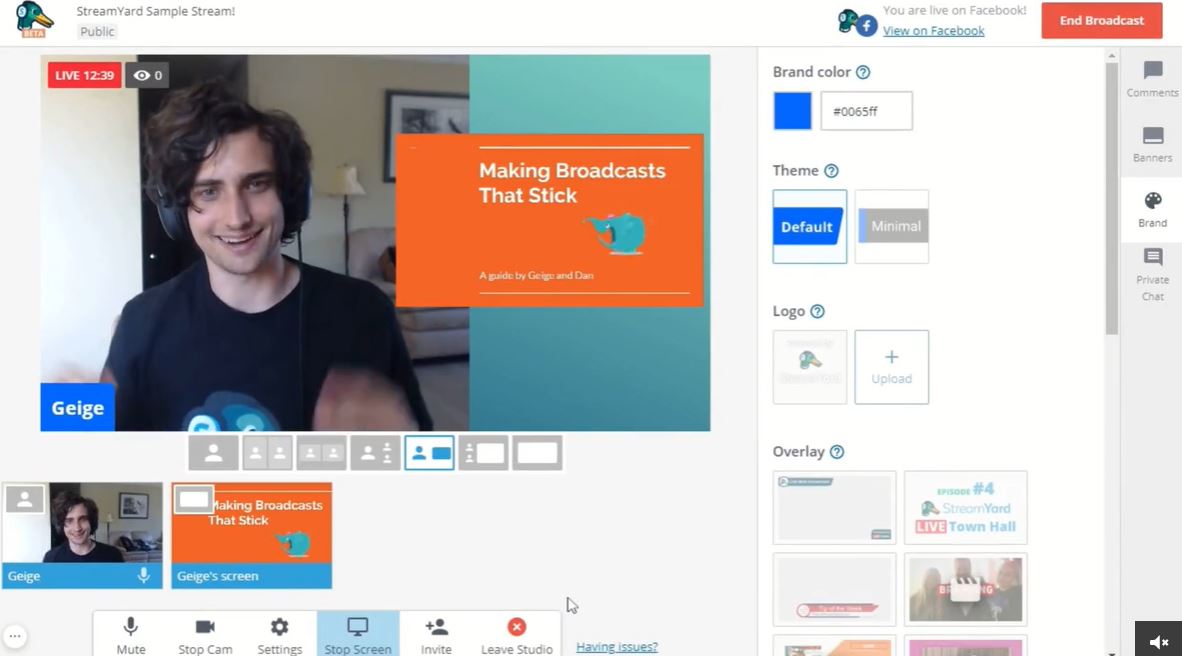 호핀에 인수된 실시간 영상 스트리밍 서비스