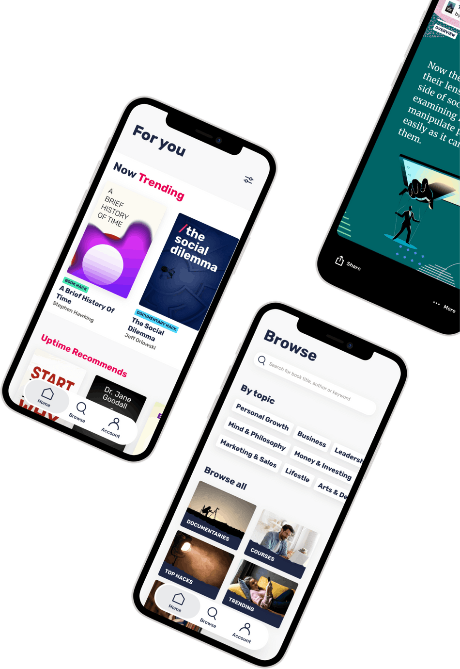 5분짜리 지식 해킹 제공한다…업타임