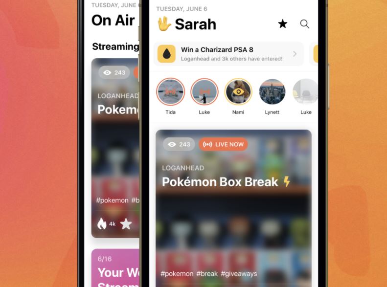 개인 소장품 라이브스트리밍 쇼핑플랫폼