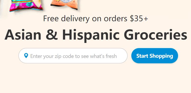 아시아·히스패닉 전문 식품 마켓플레이스