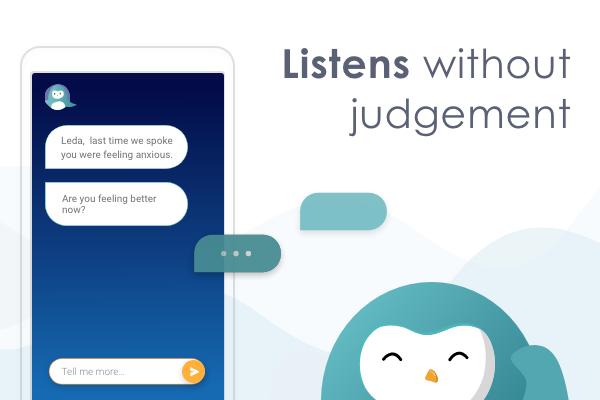 AI 챗봇이 24시간 정신 상담 제공하는 서비스