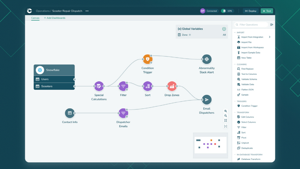 현장 사용 가능한 노코드 데이터 자동화 플랫폼을…