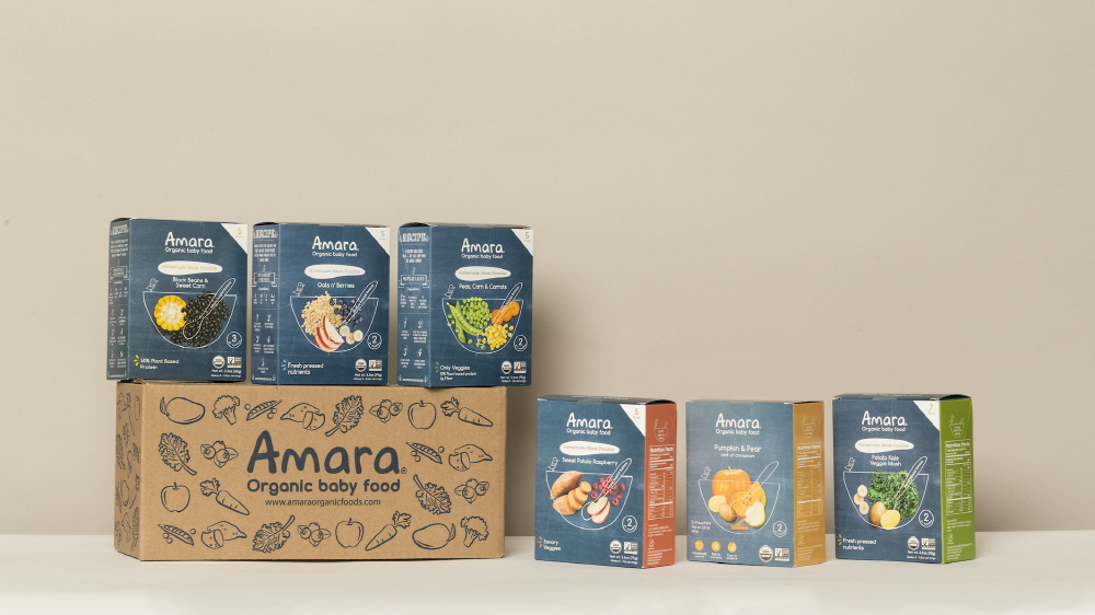 푸드테크 스타트업 아마라, 유아식 시장 노린다