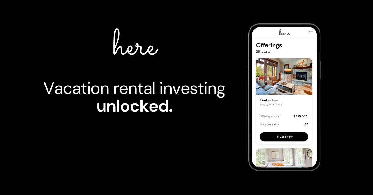 100달러로 별장 투자할 수 있는 플랫폼