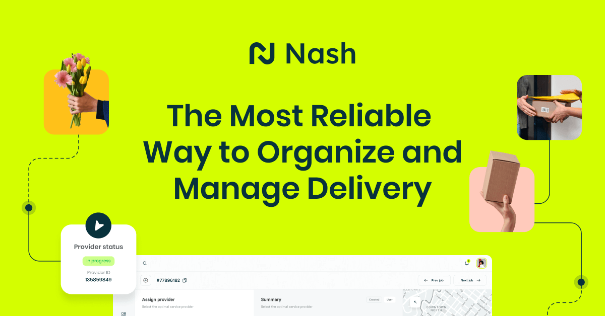 대규모 배송 네트워크 구축해 배달 지원하는 솔루션