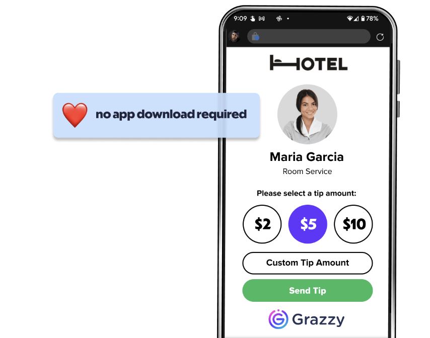 직원에게 팁 바로 줄 수 있는 앱