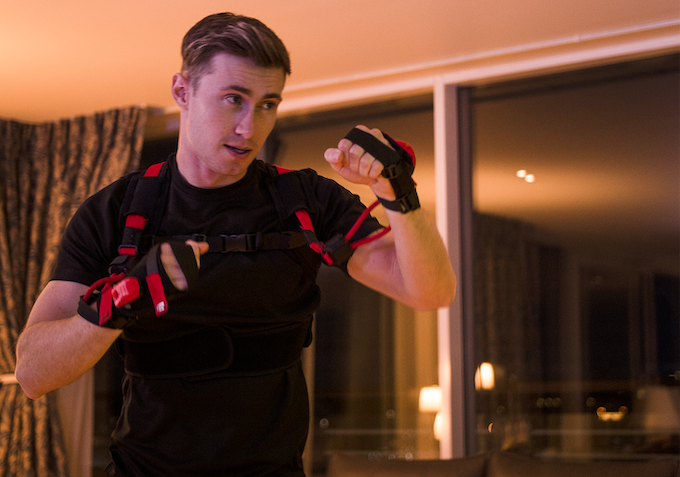 전신 운동을 격투 게임으로…