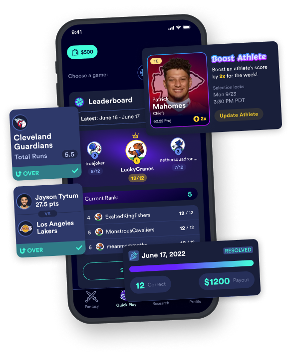 게임 같이 하고 수익 얻는 판타지 리그 게임