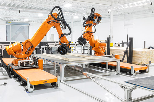 로봇으로 집 짓는다