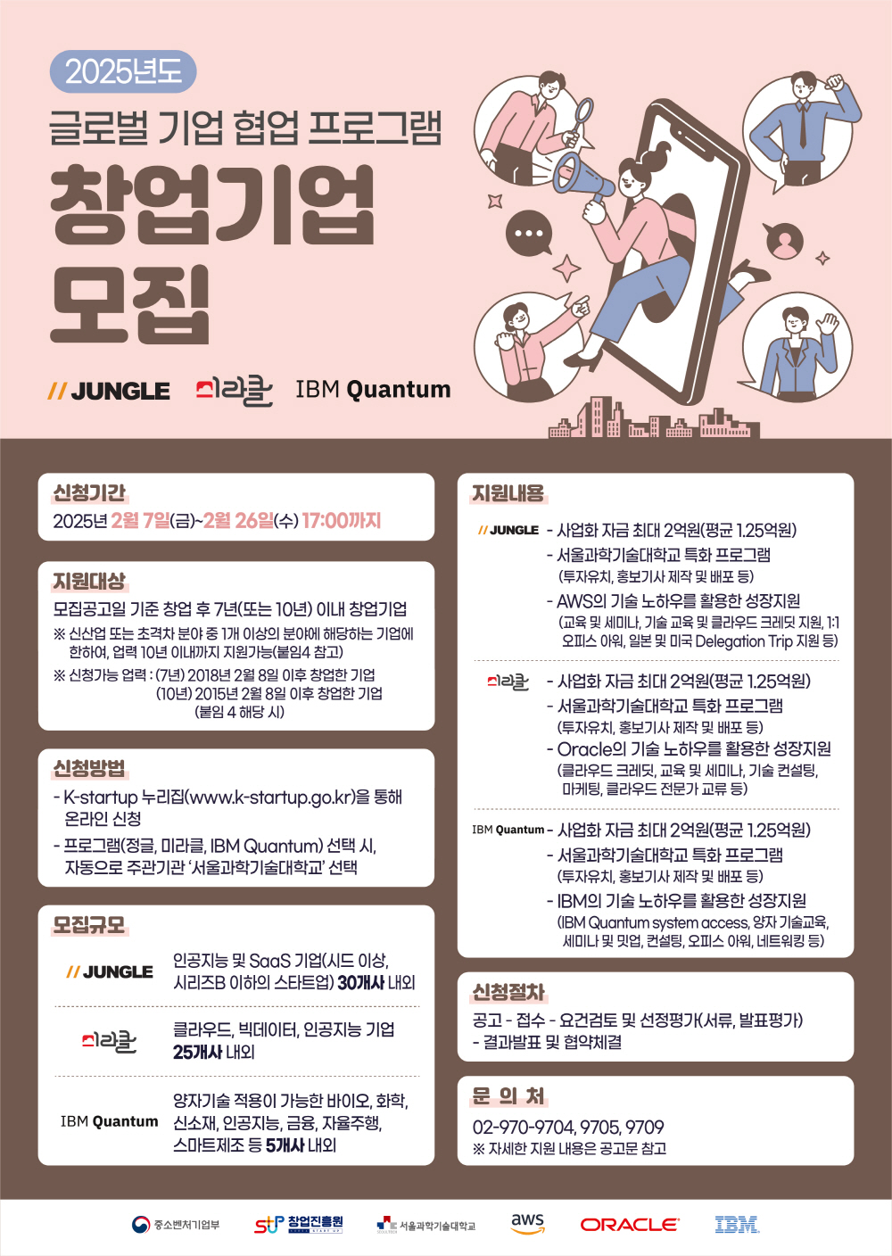 2025년 글로벌 기업 협업 프로그램 창업기업 모집 공고